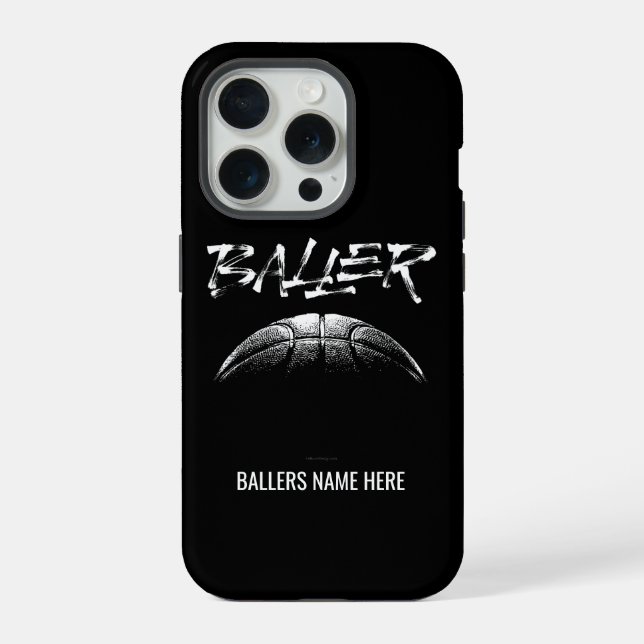 Coque iPhone Étui iPhone Case-Mate Baller (basketball) (Verso)
