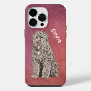 Coque Pour Pour iPhone 14 Pro Max Étui iPhone Case-Mate Bouvier des Flandres Grunge