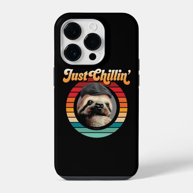 Coque iPhone Étui iPhone Case-Mate Chillin’ Sloth (Verso)