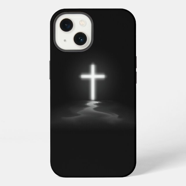 Coque iPhone Étui iPhone Case-Mate Croix dans la brume (Verso)