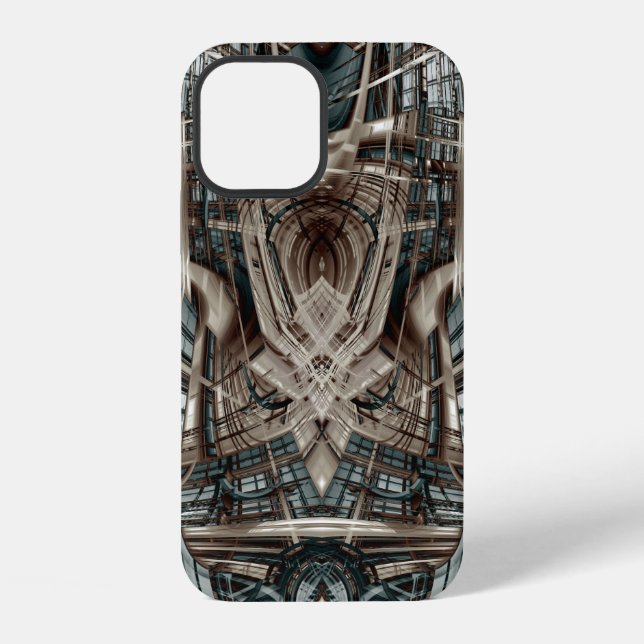 Coque iPhone Étui iPhone Case-Mate de bâtiment de fantasy futur (Verso)