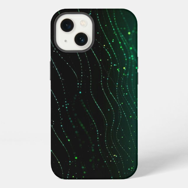Coque iPhone Étui iPhone Case-Mate de conception verte (Verso)