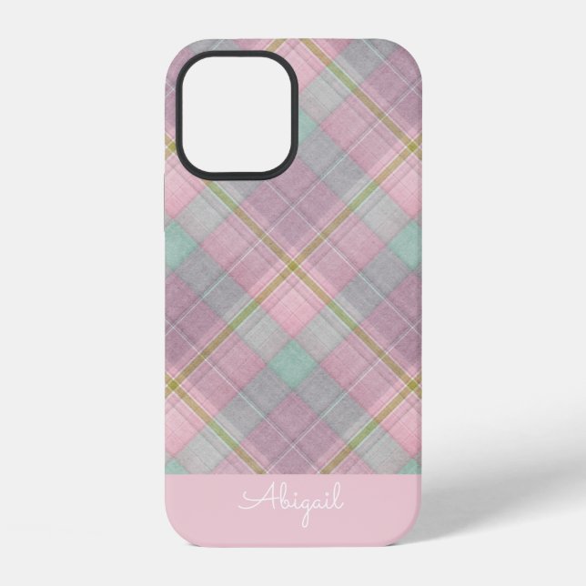 Coque iPhone Étui iPhone Case-Mate élégant rose script (Verso)