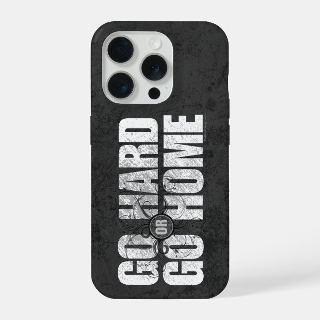 Coque iPhone Étui iPhone Case-Mate Go Hard or Go Home (Verso)