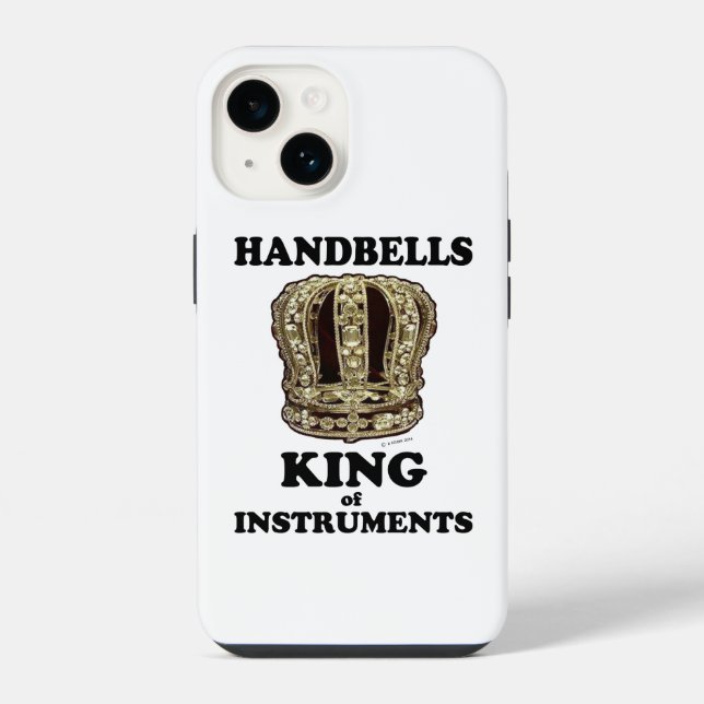 Coque iPhone Étui iPhone Case-Mate Handbell King of Instruments (Verso)