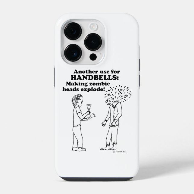 Coque iPhone Étui iPhone Case-Mate Handbells Zombie Explose (Verso)