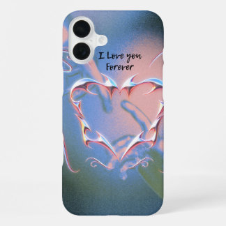 Coque iPhone 16 Plus Étui iPhone Case-Mate « Je t'aime pour toujours »