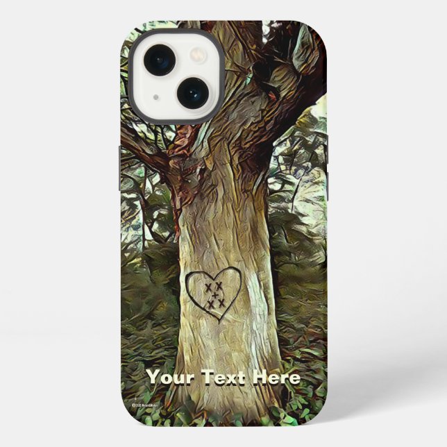 Coque iPhone Étui iPhone Case-Mate Lovers' Tree (Verso)