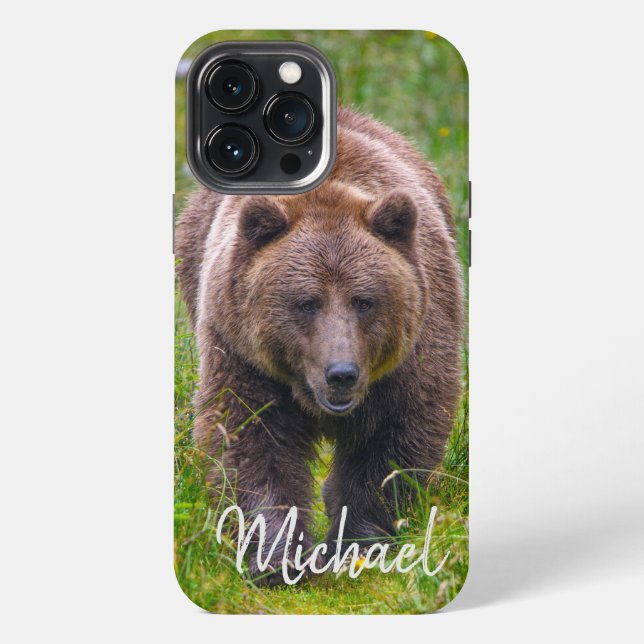 Coque iPhone Étui iPhone Case-Mate Ours Brun (Verso)