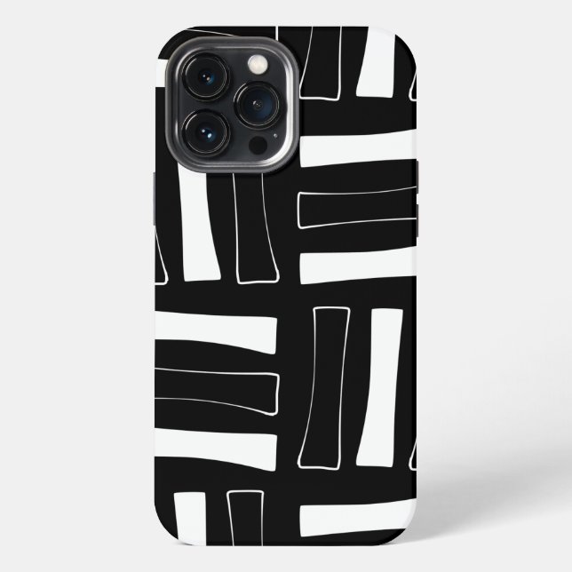 Coque iPhone Étui iPhone Case-Mate Tribal Mudcloth sans os (Verso)