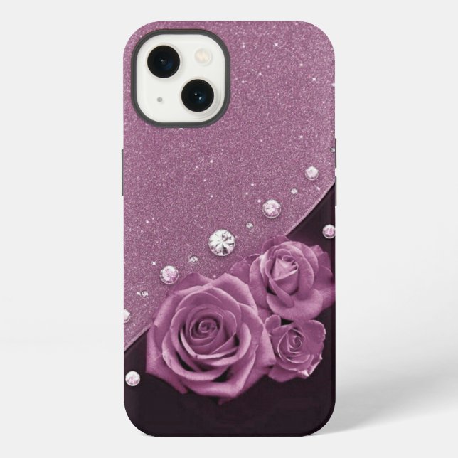Coque iPhone Étui iPhone Case-Mate Violet et Lilas (Verso)