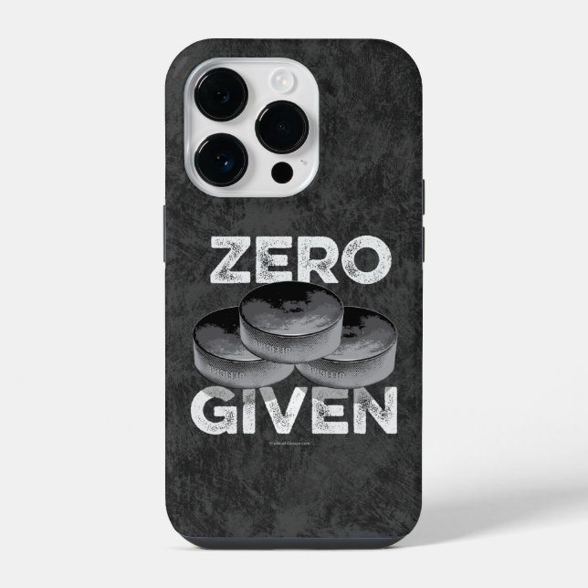 Coque iPhone Étui iPhone Case-Mate Zero Pucks Given (Hockey) (Verso)