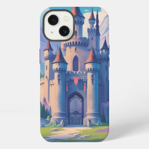 Etui iPhone 13 Étui iPhone Château du Royaume Fantastique - Art d