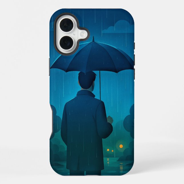 Coque iPhone Étui iPhone City Skyline de nuit Case-Mate (Verso)