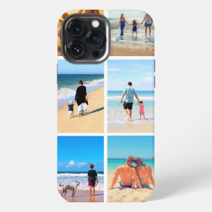Etui iPhone 13 Pro Max Étui iPhone Collage de Photos Cadeau Personnalisé
