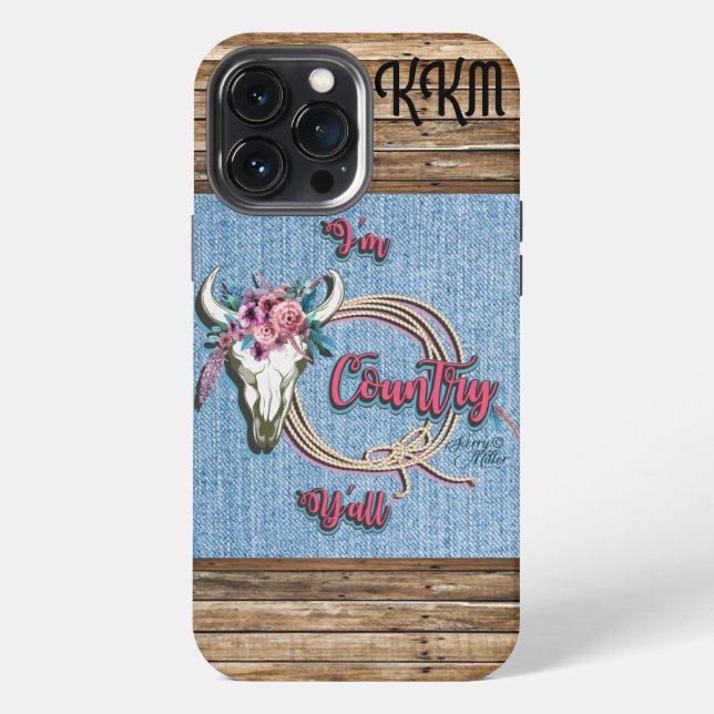 Coque iPhone Étui iPhone Country Girl (Verso)