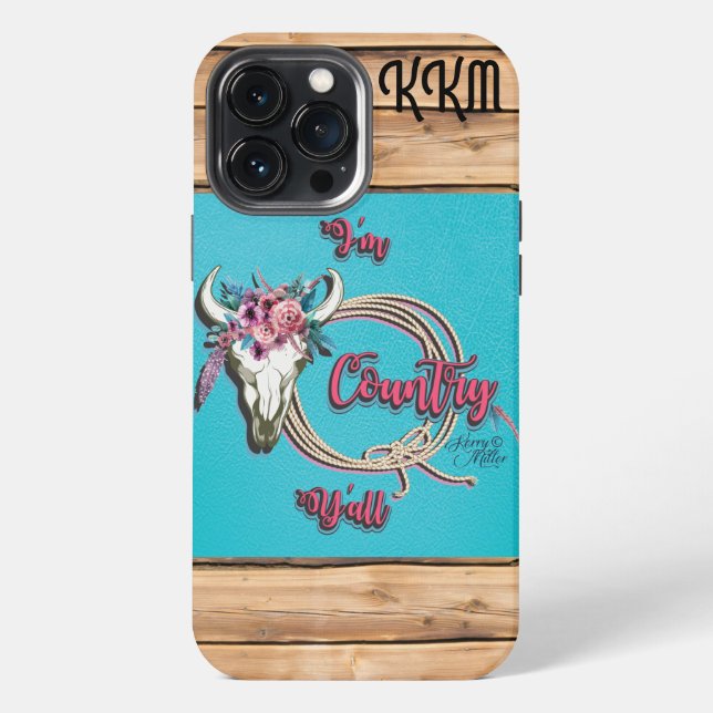 Coque iPhone Étui iPhone Country Girl (Verso)