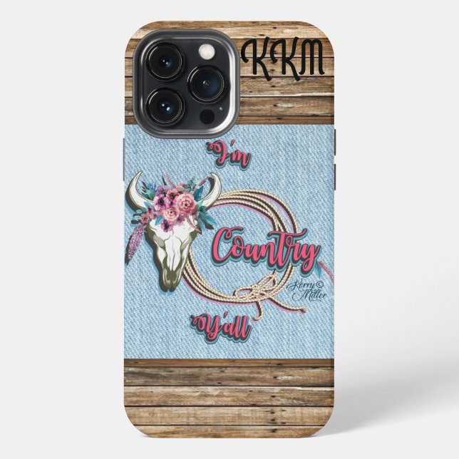 Coque iPhone Étui iPhone Country Girl (Verso)