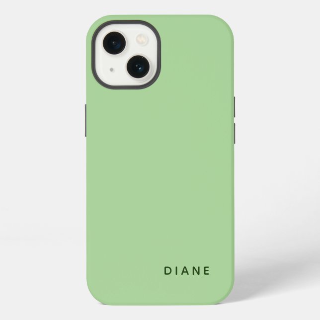 Coque iPhone Étui iPhone Custom Light Lime Case-Mate (Verso)