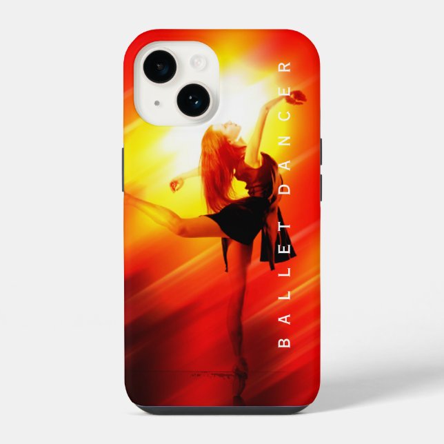 Coque iPhone Étui iPhone de danseur de ballet (Verso)