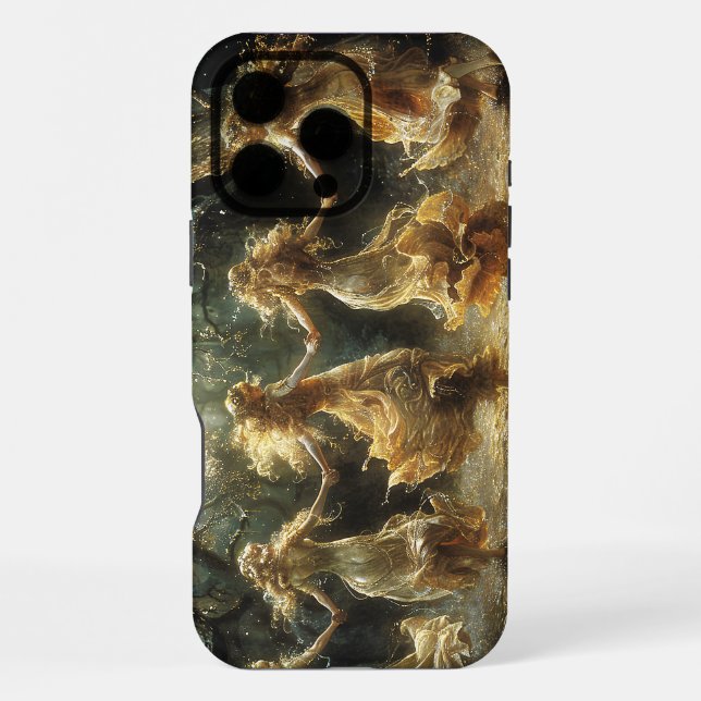 Coque iPhone Étui iPhone Déesse de la Lune Danseuse (Verso)