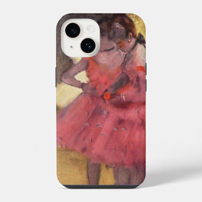 Coque iPhone Étui iPhone Edgar Degas Les Danseuses roses (Verso)