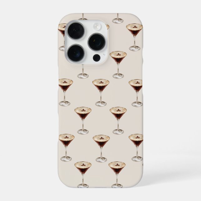 Coque iPhone Étui IPhone Espresso Martini (Verso)