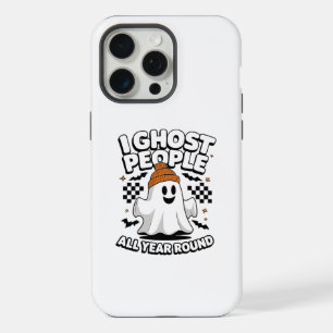 Coque iPhone 15 Pro Max Étui iPhone Fantôme Drôle - Je Hanter les Gens Tou