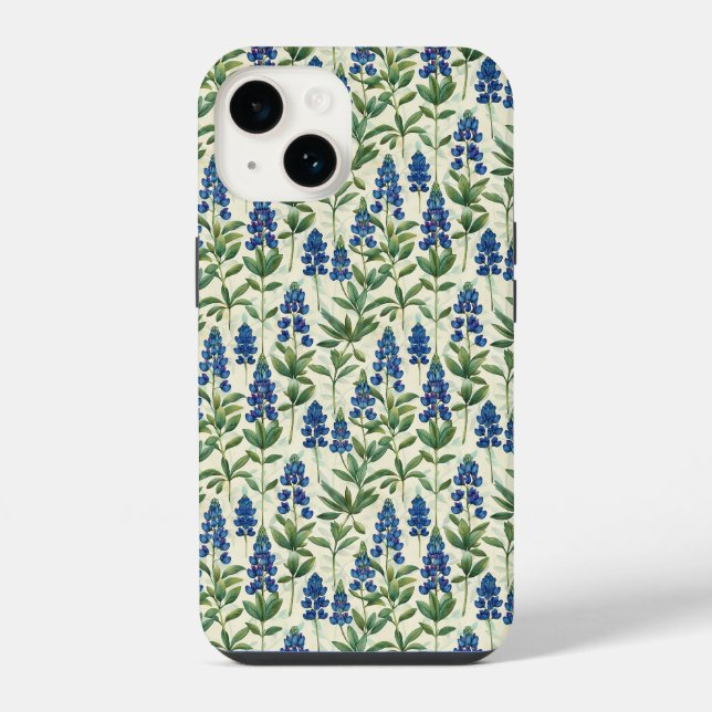 Coque iPhone Étui iPhone Fleur de Blue Bonnet du Texas (Verso)