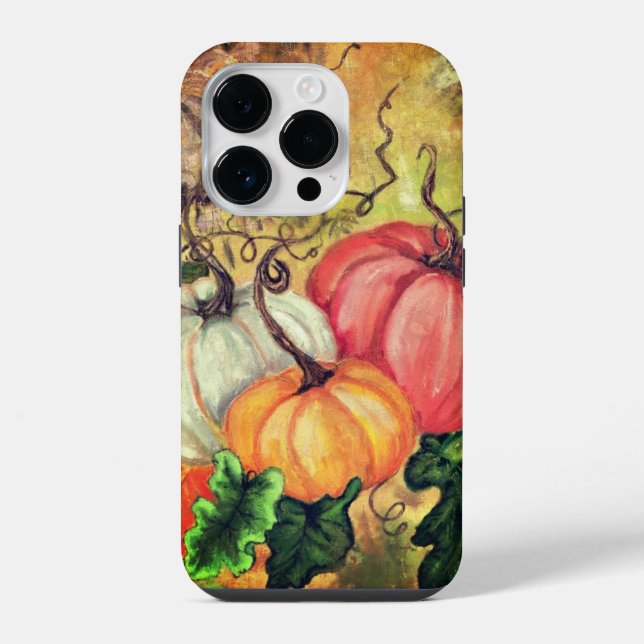 Coque iPhone Étui iPhone Halloween Citrouilles (Verso)