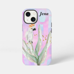 Etui iPhone 13 Mini Étui iPhone / iPad avec Cacatoès sur Plante