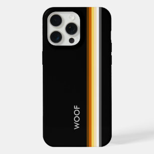 Coque iPhone 15 Pro Max Étui iPhone / iPad avec drapeau de fierté ours woo