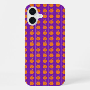 Coque iPhone 16 Plus Étui iPhone / iPad Costume Design Citrouille Viole