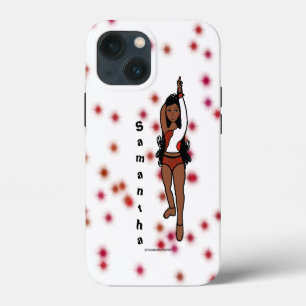 Etui iPhone 13 Mini Étui iPhone/iPad danseur personnalisé Red Spark