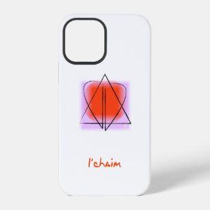 Coque iPhone 12 Pro Étui iPhone / iPad en forme d'étoile de David/cœur