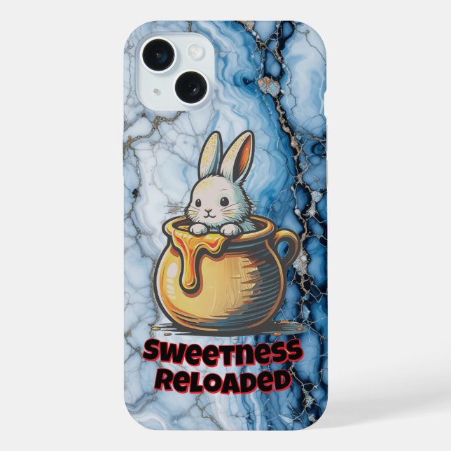 Coque iPhone Étui iPhone / iPad Honey Bunny (Verso)