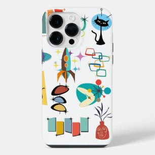 Coque Pour Pour iPhone 14 Pro Max Étui iPhone / iPad rétro milieu du siècle moderne