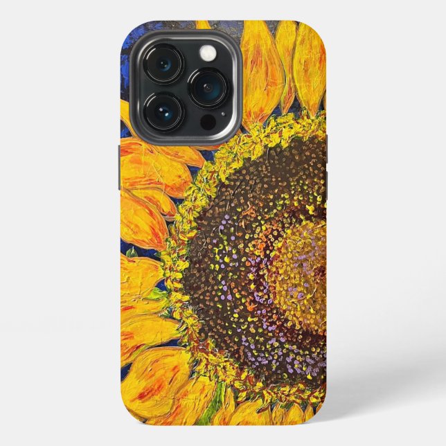 Coque iPhone Étui iPhone / iPad tournesol (Dos)