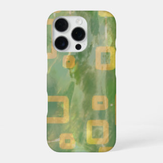 Coque iPhone 16 Pro Étui iPhone / iPad vert élégant