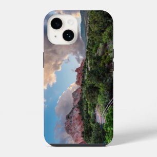 Coque Pour iPhone 14 Étui iPhone Lever de soleil du géant endormi du Co