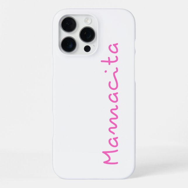 Coque iPhone Étui iPhone Mamacita (Verso)
