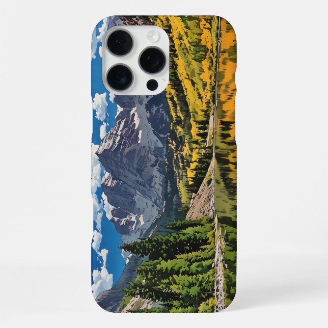Coque iPhone Étui iPhone Maroon Bells (Verso)