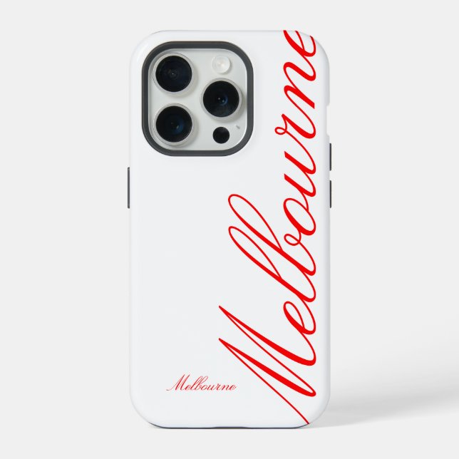 Coque iPhone Étui iPhone Melbourne - beau (Verso)