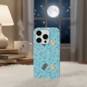 Coque iPhone 15 Pro Étui iPhone motif rêves de chat endormi Cute & Coz