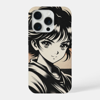Coque iPhone 15 Pro Étui iPhone Mystic Manga Hero – Esthétique japonai