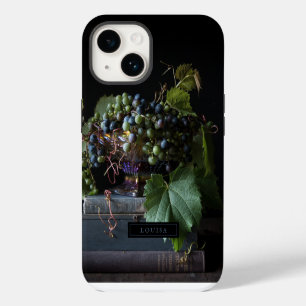 Coque Pour iPhone 14 Étui iPhone Nature morte botanique de raisins