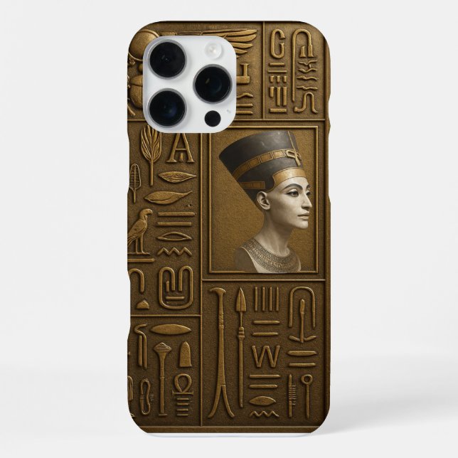 Coque iPhone Étui iPhone Nefertiti Éternelle (Verso)