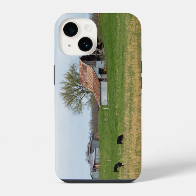 Coque iPhone Étui iPhone Old Farm Ozark (Verso)
