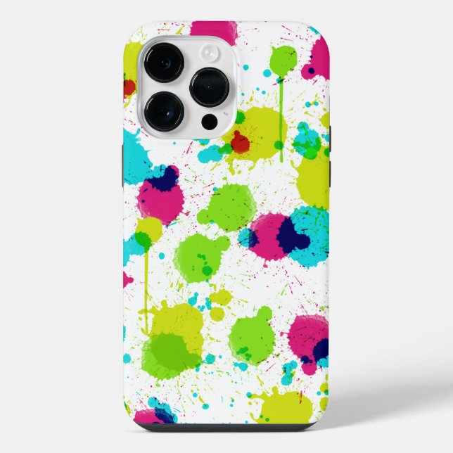 Coque iPhone Étui iPhone Paint Splash (Verso)