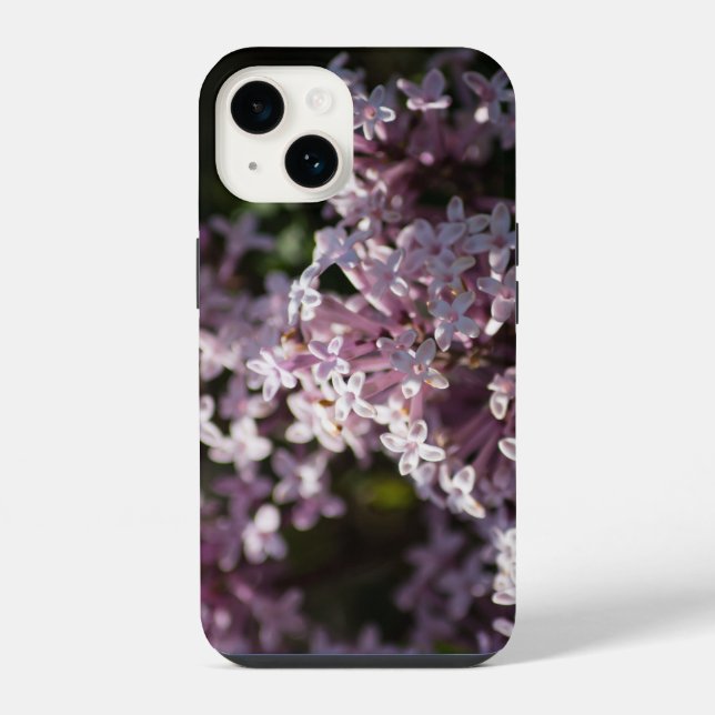 Coque iPhone Étui iPhone parfum de lilas (Verso)